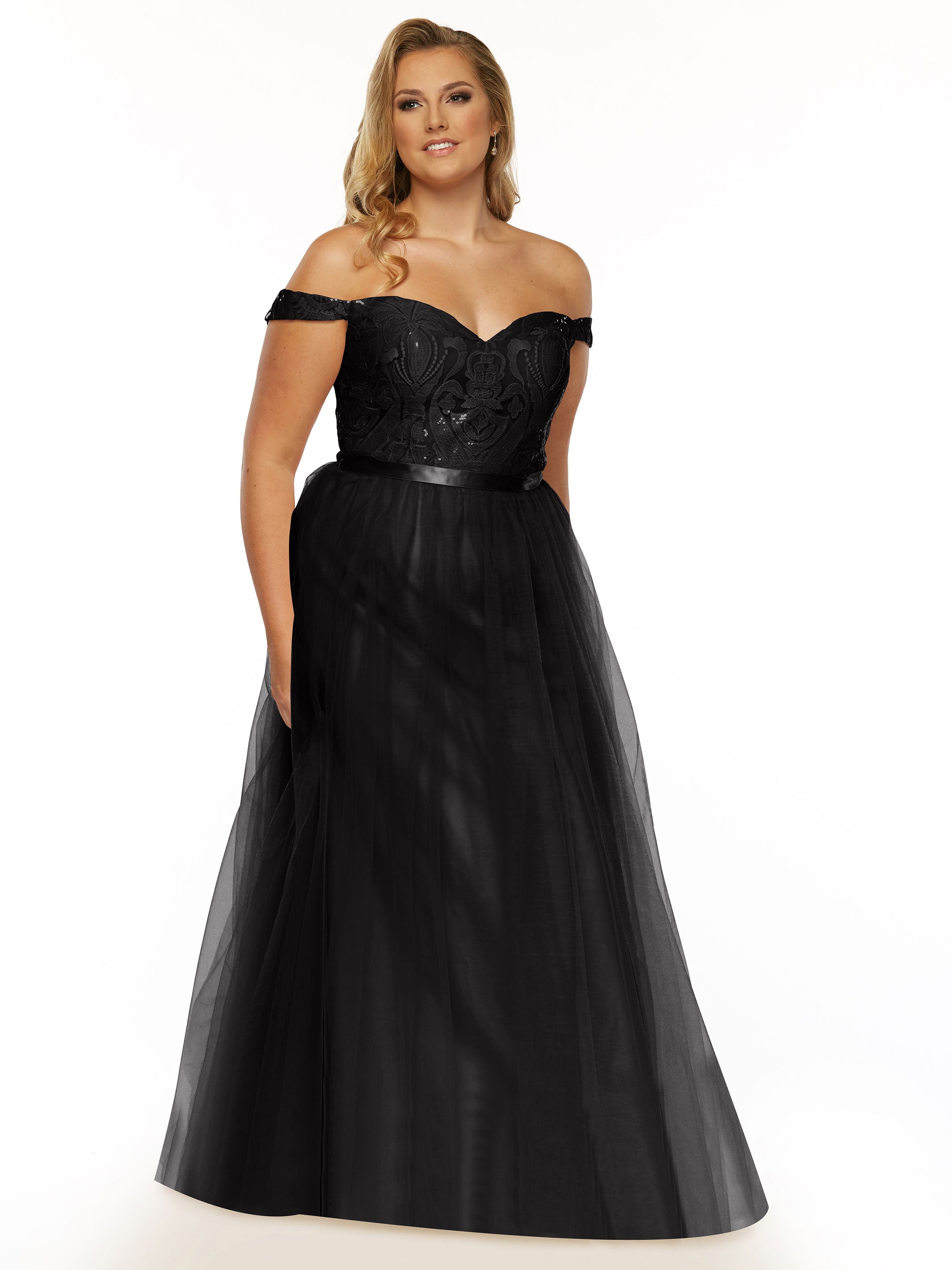 Elegant Off-the-Shoulder Sequin Lace A-Line Bridesmaid Dress - Perfect for Weddings, Prom & Formal Events