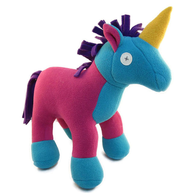 Cute & Levi Soft Plush Fleece Stuffed Animal Unicorn Toy - Perfect for Kids' Bedtime, Gifts, and Nursery Decor