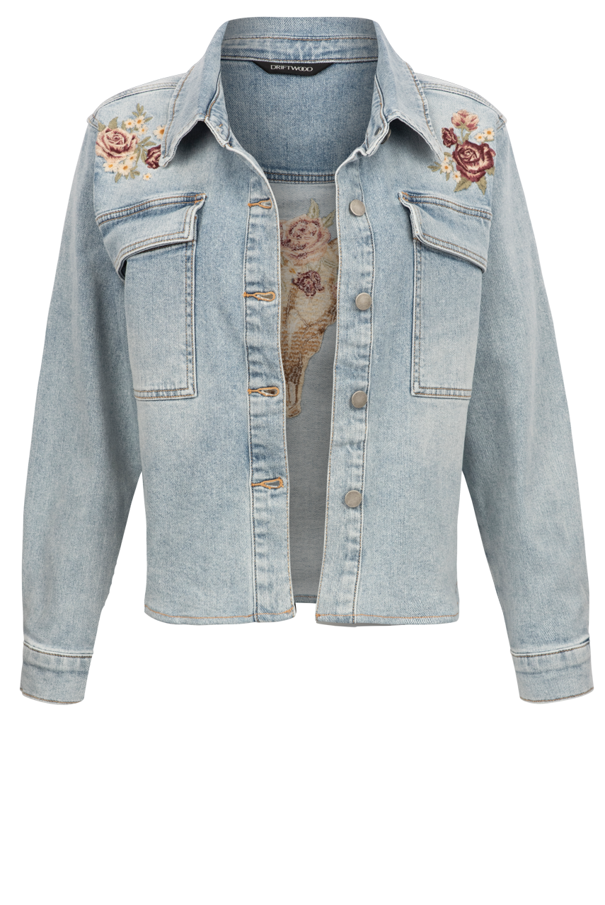 Stylish Driftwood Mesa Rose Flannel Shirt Jacket for Men & Women - Cozy Fall & Winter Layering Essential for Outdoor Adventures & Casual Wear