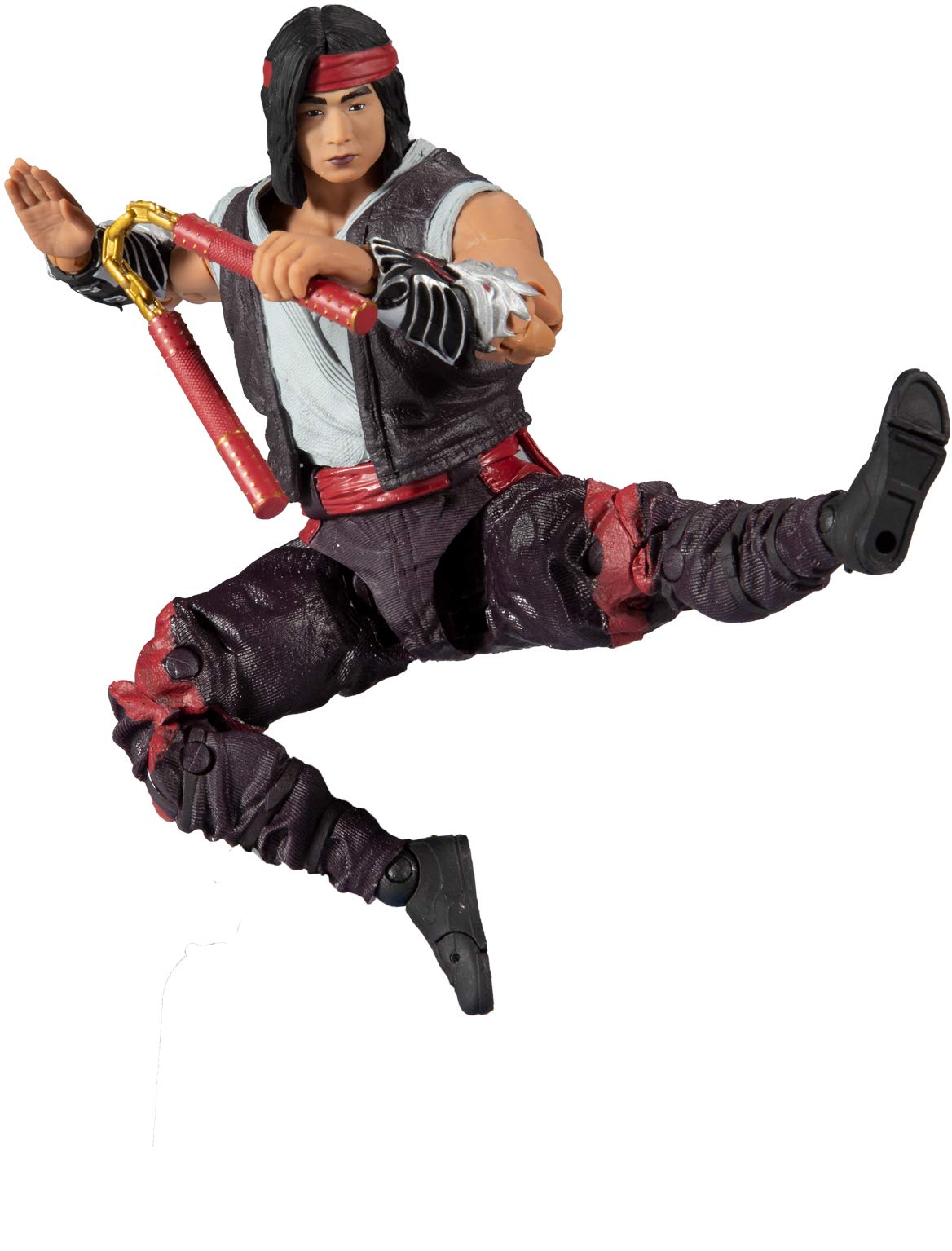 McFarlane Toys Mortal Kombat Liu Kang 7-Inch Collectible Action Figure - Perfect for Display, Gaming Battles & Mortal Kombat Fans Collection