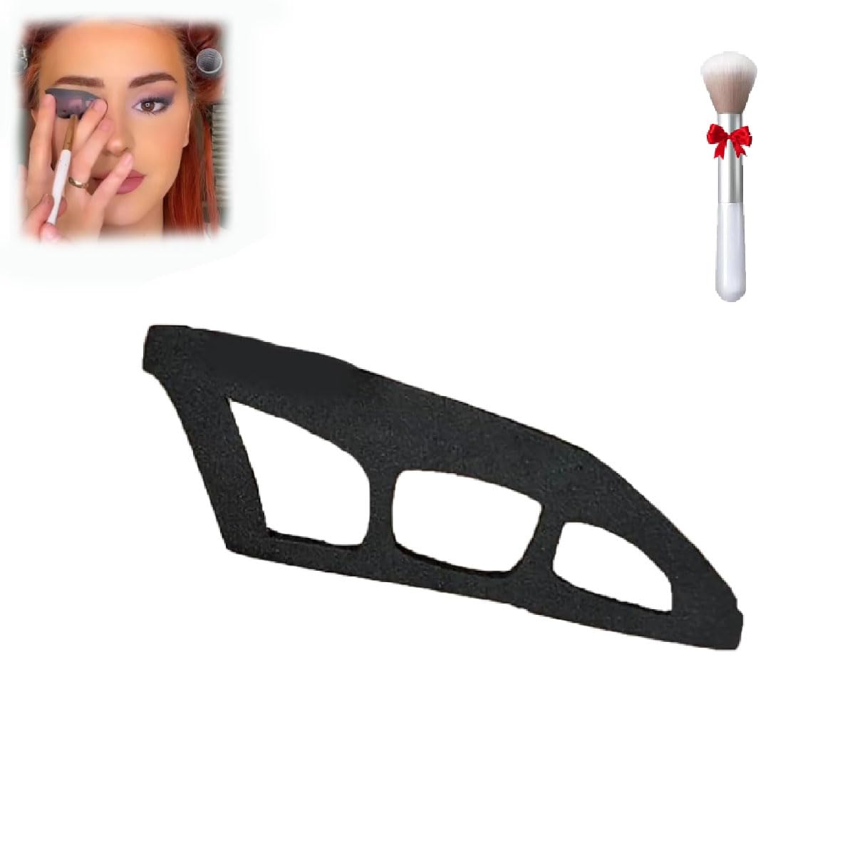 Eyetour Eyeshadow Stencil Tool - Professional Eyeshadow Assistant for Perfect Eye Makeup | Easy to Use Makeup Stencils for Beginners (1pc) | Great for Daily Makeup, Party Looks & Cosplay