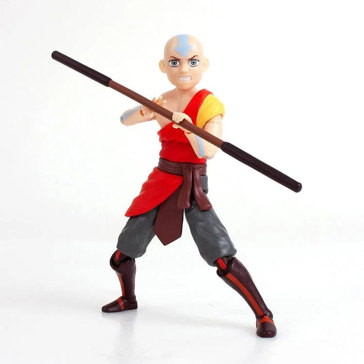 BST AXN Avatar: The Last Airbender Aang (Monk) Action Figure - Collectible Anime Character Toy for Fans & Gift Ideas - Perfect for Display, Cosplay, and Themed Decorations