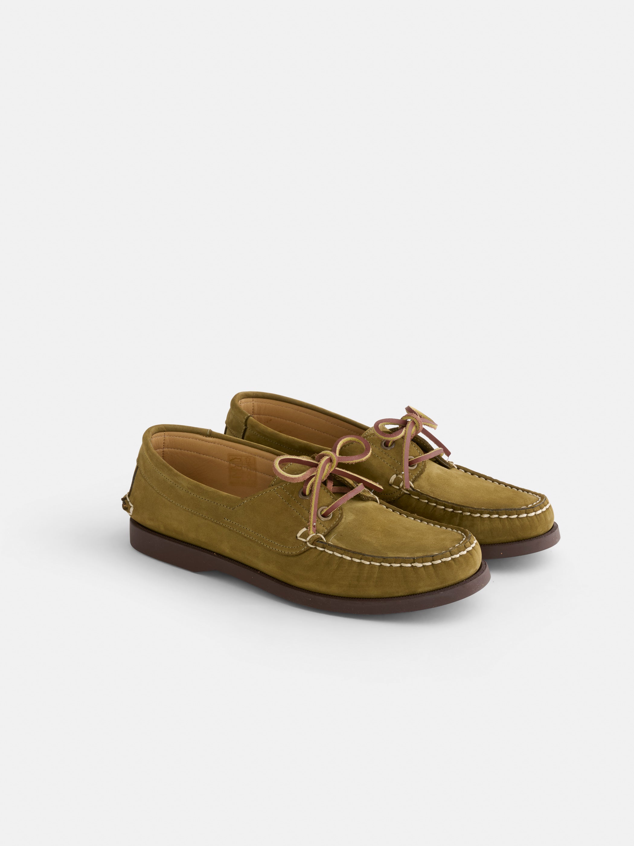 Sesa x Alex Mill Tampa Boat Shoe Sister - Classic Leather Boat Shoes for Women | Comfortable & Stylish Slip-On Loafers | Perfect for Sailing, Casual Outings & Summer Wear
