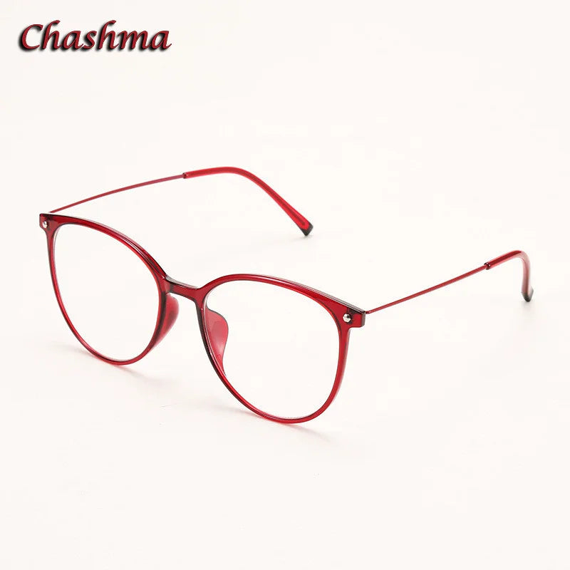 Unisex Full Rim Round Ultem Eyeglasses 2155 - Lightweight Durable Glasses for Men & Women - Perfect for Reading, Work, and Everyday Use