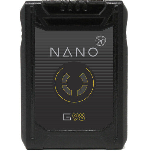 Core SWX NANO Micro 98Wh Gold Mount Lithium Ion Battery for Sony FX6 FX9 Cinema Camera - Professional Power Solution for Filmmaking & Broadcast Production