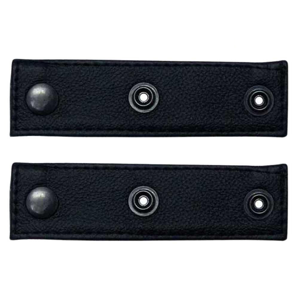 Premium Leather Vest Extenders (Pair) - Handcrafted in USA | Perfect for Motorcycle Riders & Fashion Enthusiasts