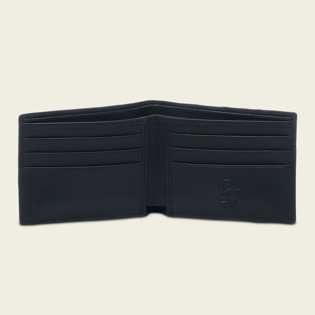 BC030PH Genuine Python Skin Bi-Fold Wallet for Men - Premium Leather Oxford Style - Perfect for Everyday Use & Gifting