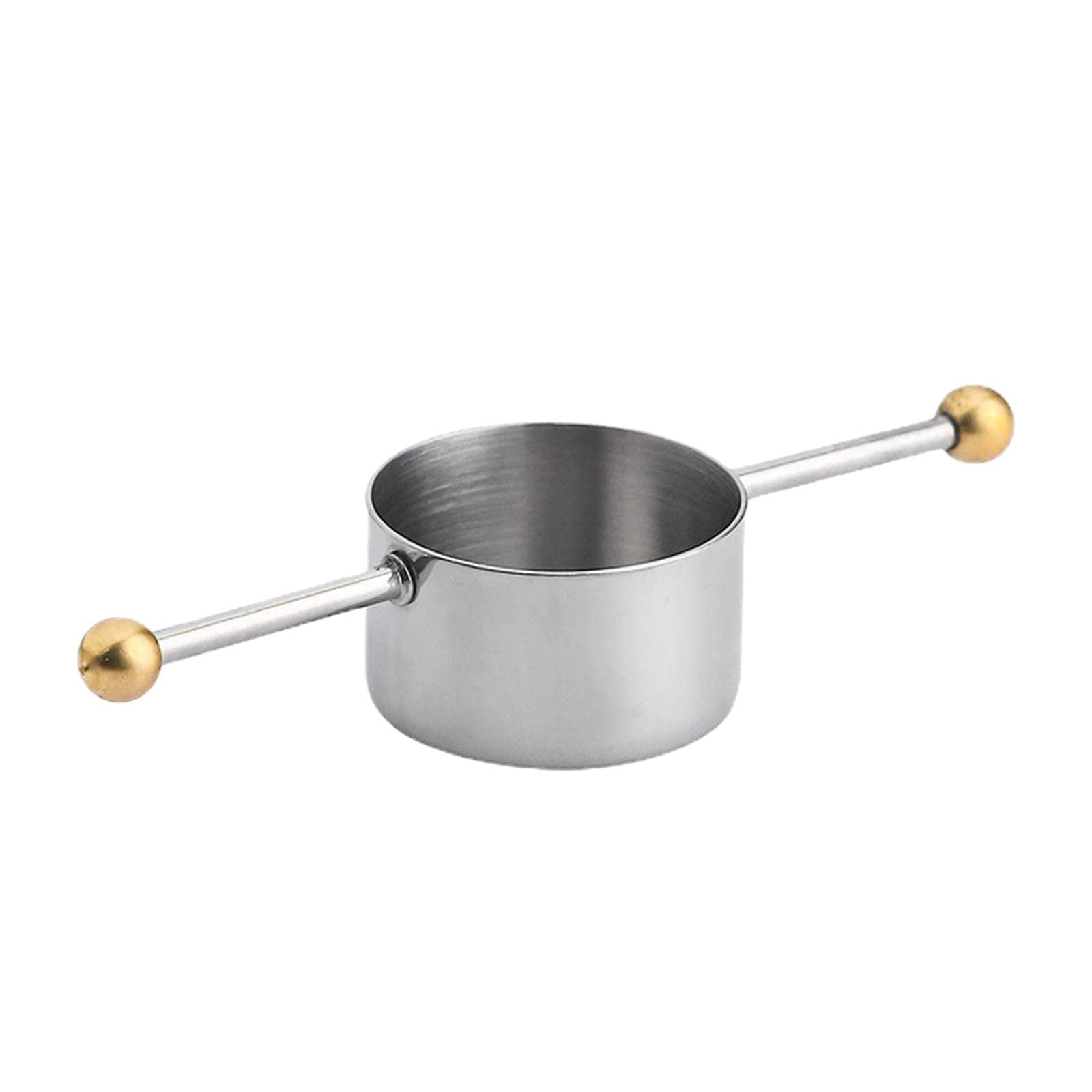 Premium Stainless Steel Bar Jigger - Professional Cocktail Measuring Tool for Bartenders, Mixologists - Perfect for Home Bars, Cocktail Parties & Professional Bartending