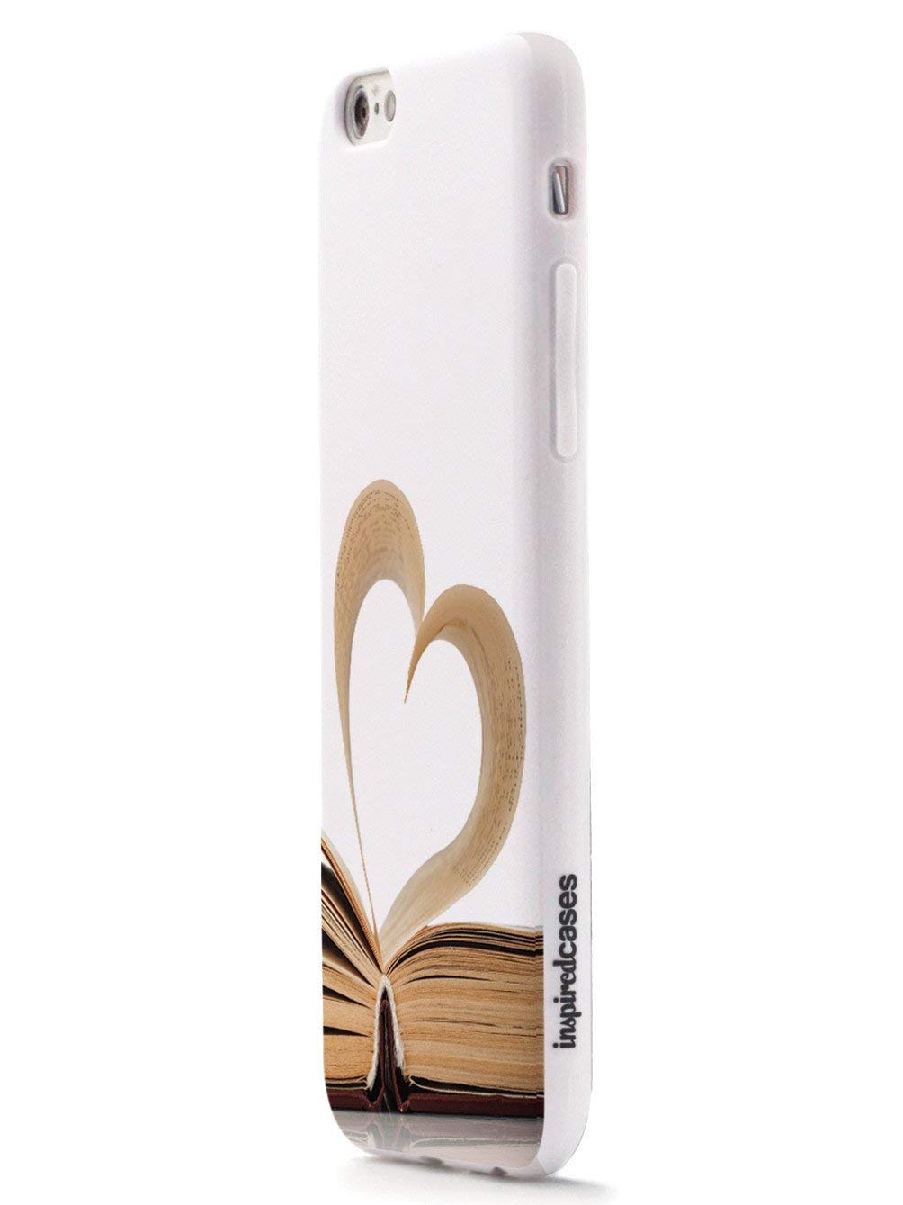 3D Textured Protective Phone Case for Apple iPhone Xs Max - Heart Page Design for Book Lovers - Shockproof & Slim Cover - Perfect for Reading, Work & Daily Use