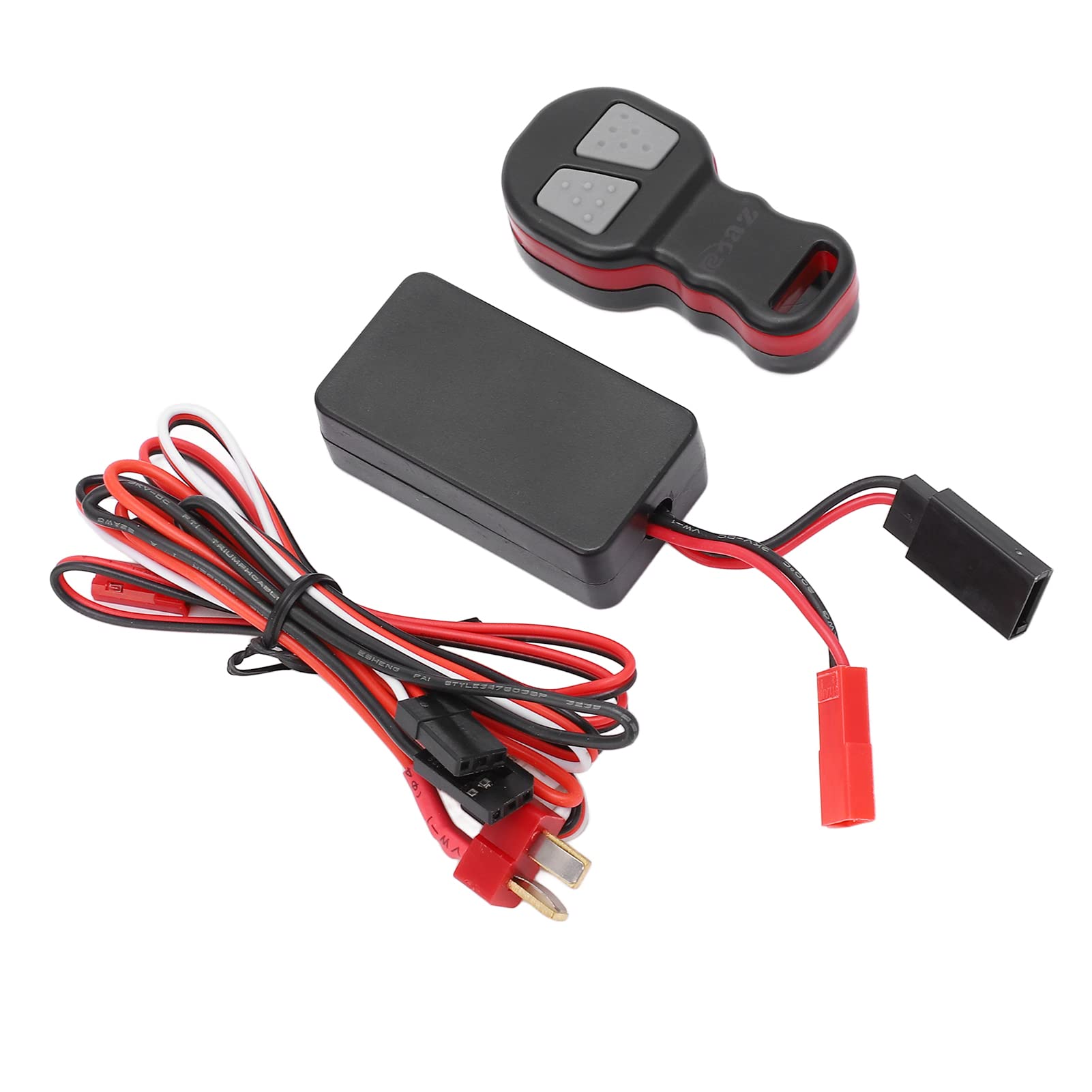 SPYMINNPOO Universal RC Winch Remote Controller & Receiver Set - Replacement for RC Crawler Cars, Off-Road Vehicles, and Winch Systems | Perfect for Rock Crawling, Off-Roading, and Remote Control Car Upgrades