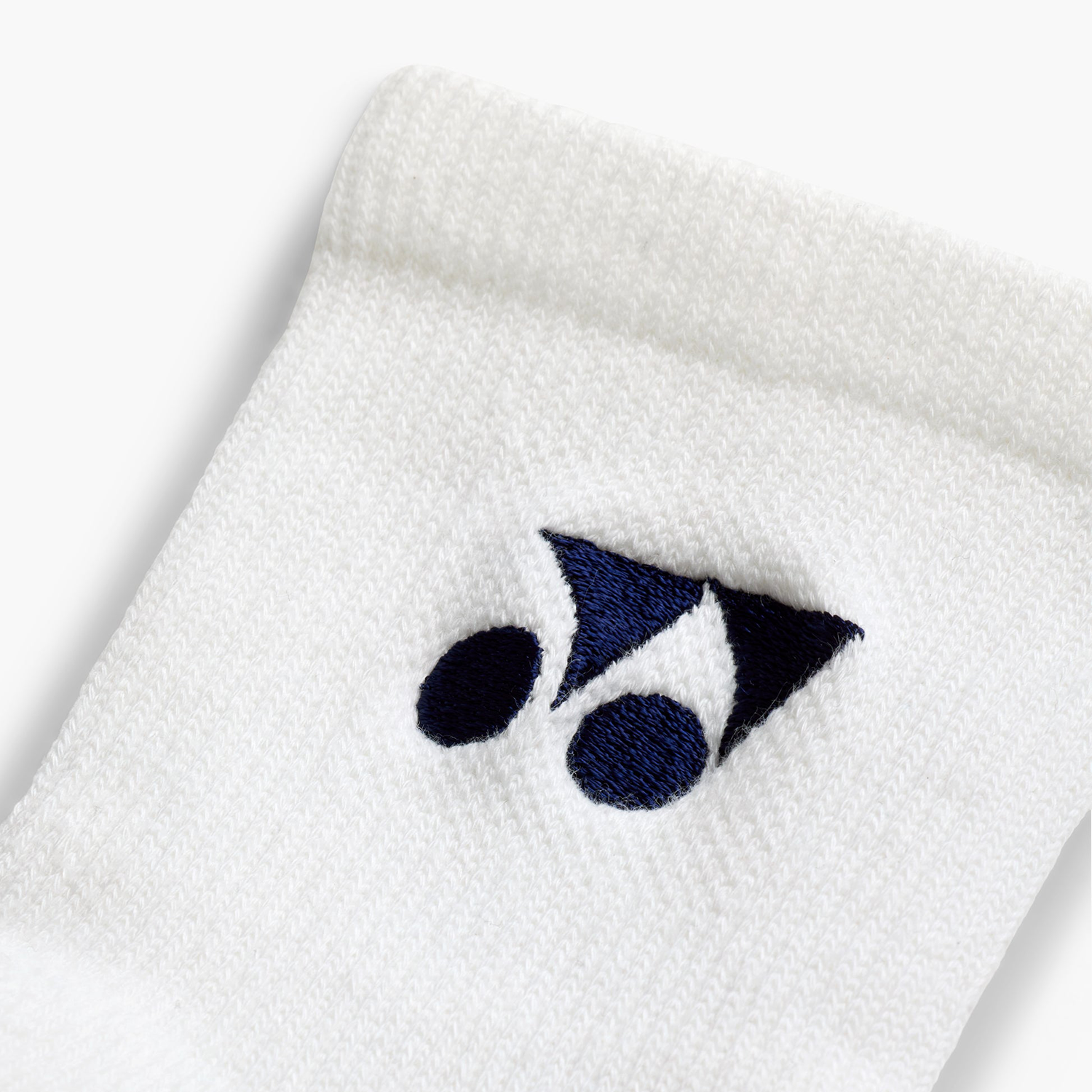 Yonex Men's Performance Sports Socks 19120 - Breathable White Athletic Socks for Running, Tennis & Gym Workouts - Size M
