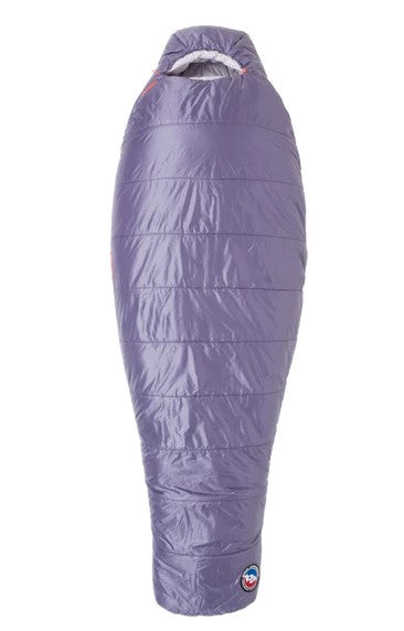 Big Agnes Anthracite 20 Women's Sleeping Bag - Lightweight & Waterproof for Backpacking, Camping & Hiking - Perfect for Cold Weather Outdoor Adventures