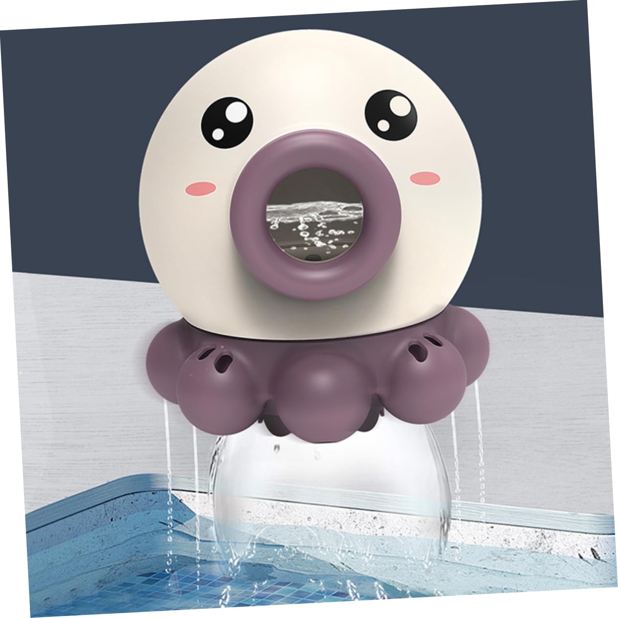 1pc Kids Water Play Toy - Animal Bathtub & Shower Sprinkler Octopus for Toddlers | Fun Bath Time & Pool Party Toy | Safe Plastic Baby Bath Toys for Boys & Girls