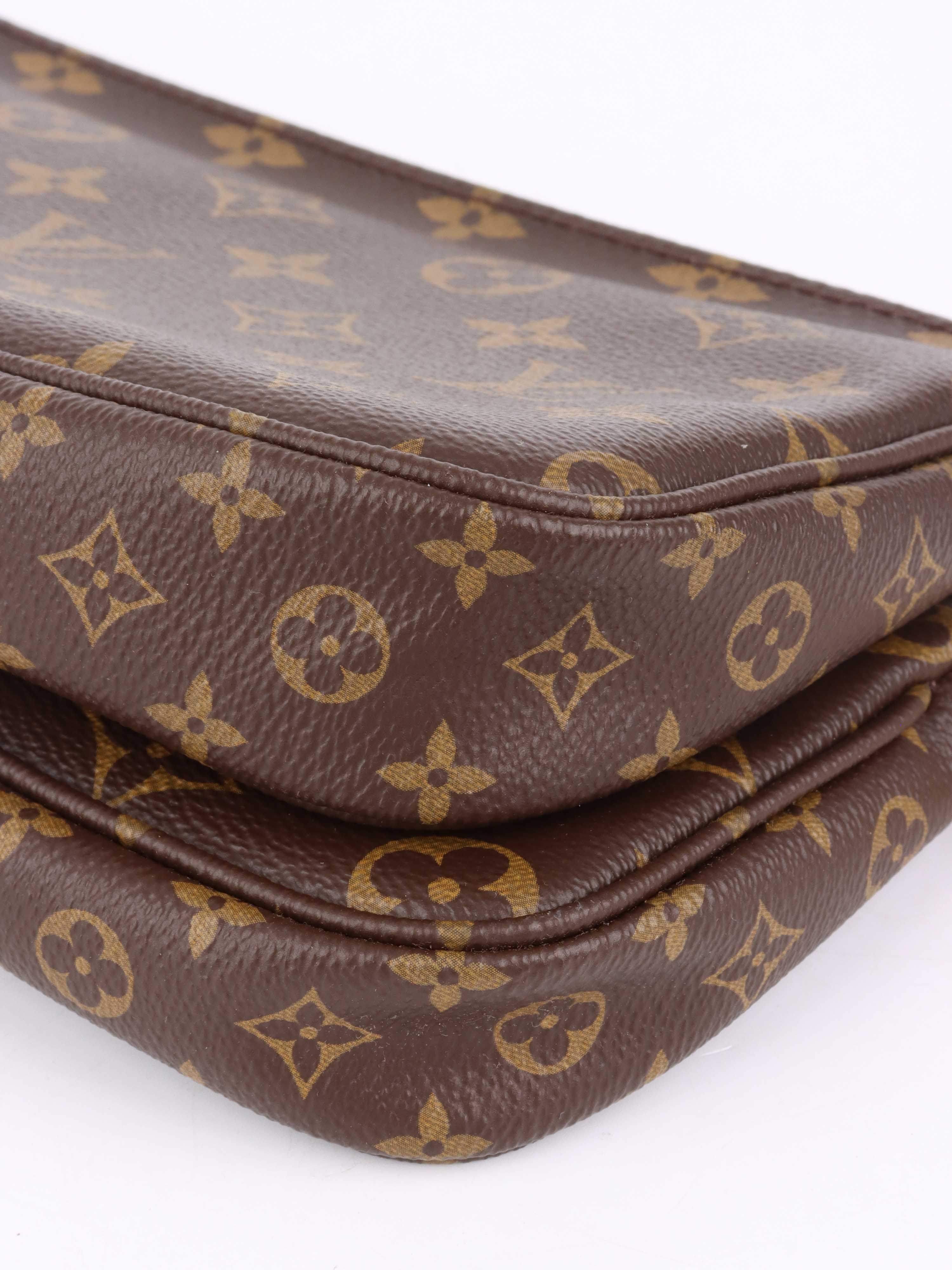 Louis Vuitton Multi Pochette Accessories Bag - Crossbody Purse with Removable Straps & Pouches - Perfect for Travel, Work & Everyday Use