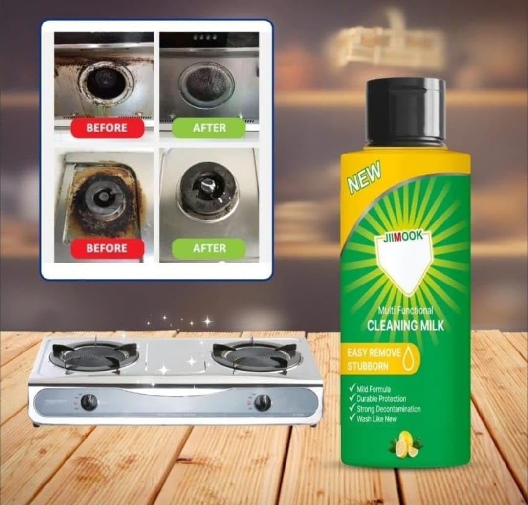 KRISHVA Powerful All-Purpose Cleaner Concentrate - Multi-Surface Cleaning Solution for Kitchen, Bathroom, Floors & More | High-Performance Degreaser & Stain Remover | Safe for Most Surfaces (3-Pack) | Perfect for Deep Cleaning, Daily Maintenance & Tough Stains