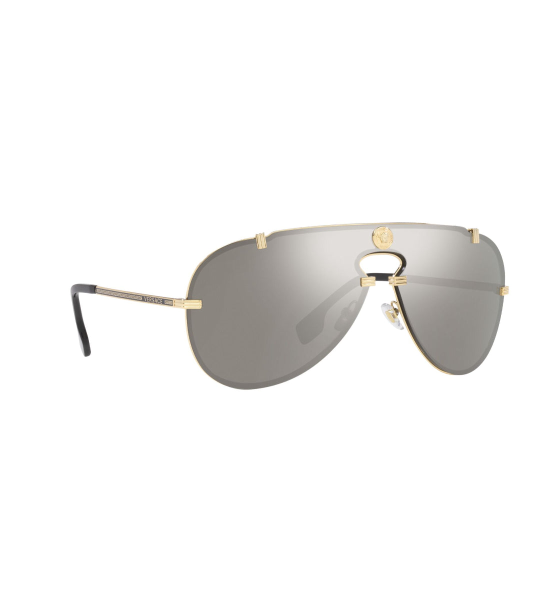 Versace Gold Sunglasses for Women - Luxury Designer Shades for Fashion & Outdoor Activities