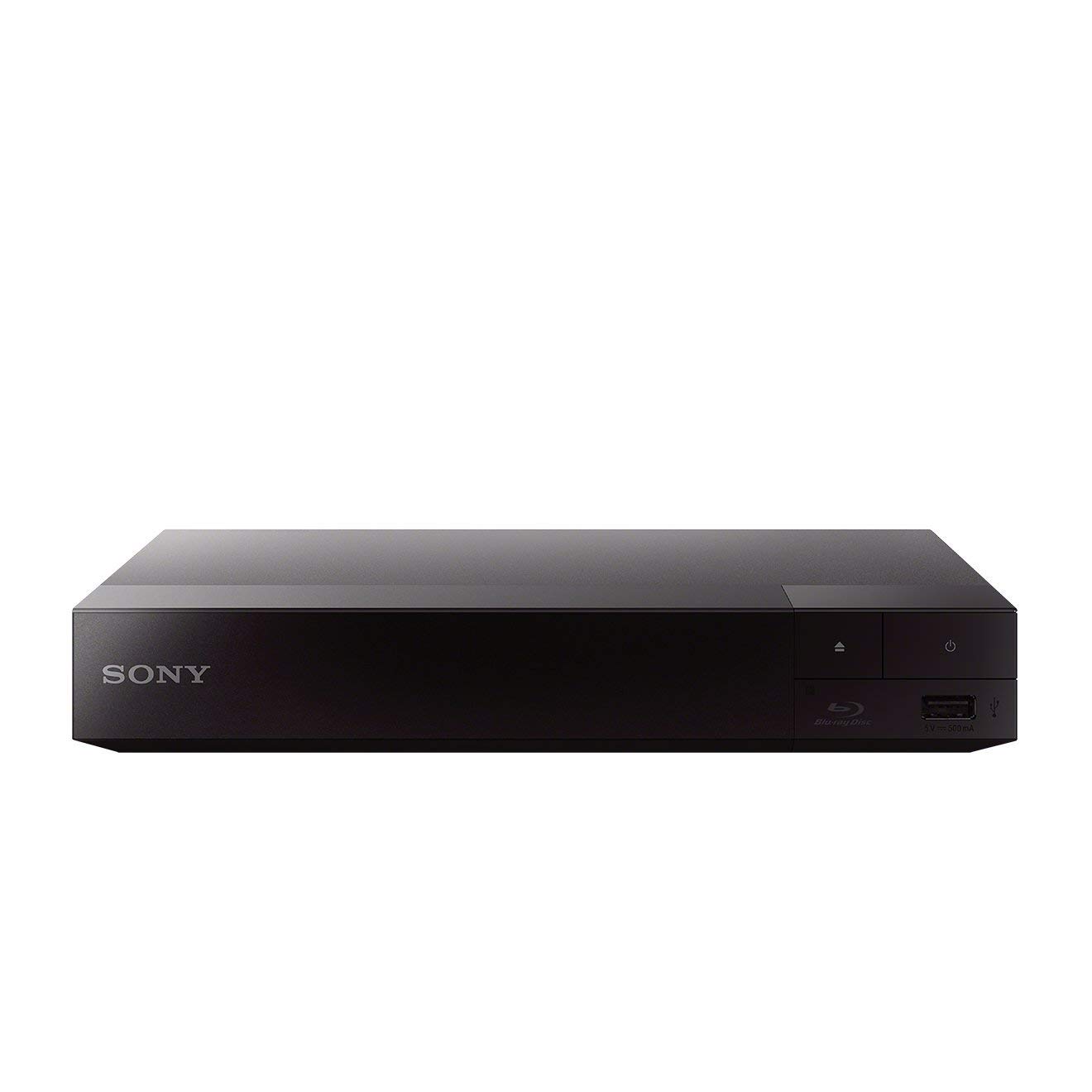 Sony BDP-S3700 4K Blu-Ray Player with Wi-Fi, USB & Ethernet | Includes Amazon Basics HDMI 2.0 High-Speed Cable (1.8m) for 3D & Audio Return | Perfect for Home Theater & Movie Night Setup