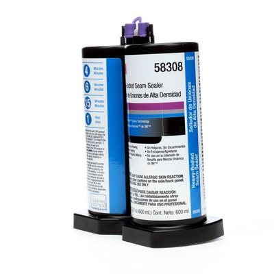 3M Heavy-Bodied Seam Sealer 58308 - 600mL (4-Pack) | Automotive & Marine Waterproof Sealant for DIY Repairs & Professional Use