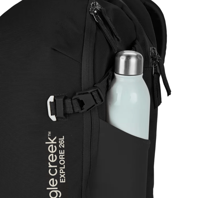 Eagle Creek Explore Backpack 26L - Lightweight Travel Backpack for Hiking, Camping & Daily Commute - Black