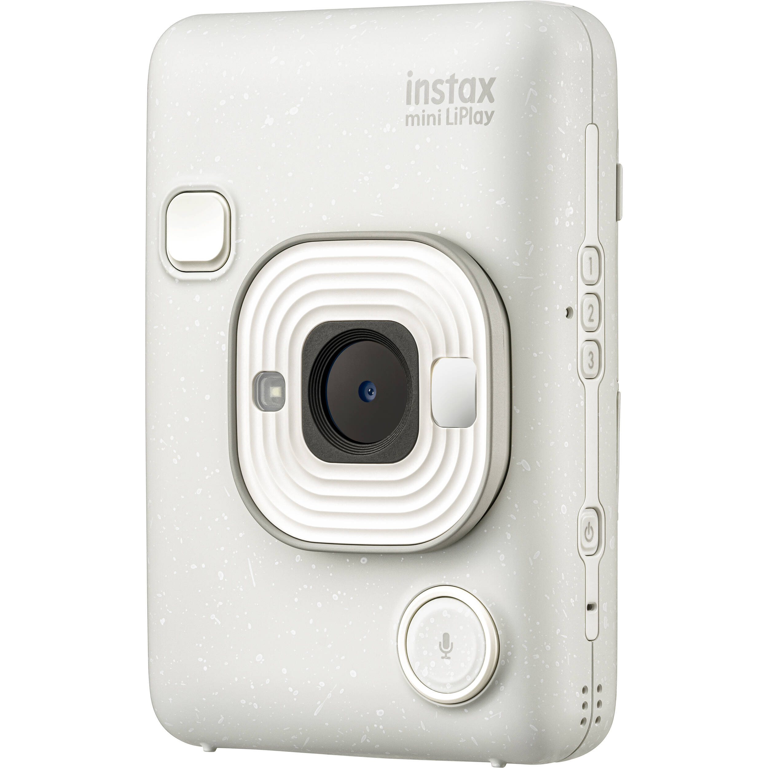 Fujifilm Mini LiPlay Hybrid Instant Camera in Misty White - Compact Digital & Instant Print Camera with Bluetooth & App Connectivity - Perfect for Travel, Parties, and DIY Photo Albums