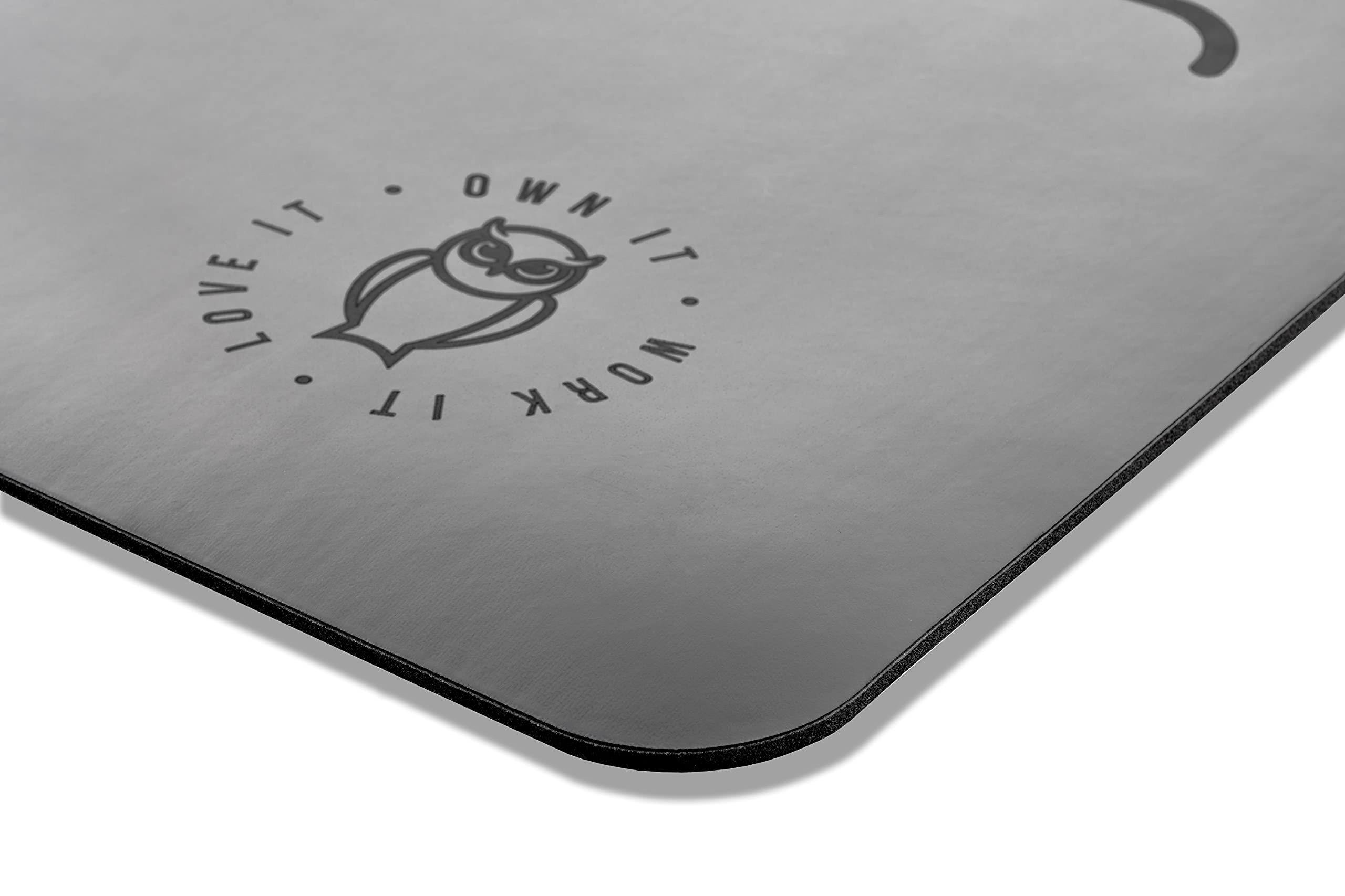 Extra Thick 6mm Eco-Friendly Natural Rubber Yoga Mat for Fitness, Pilates & Meditation - Non-Slip Grip, Enhanced Cushioning for Stability & Comfort, Includes 2 Carry Straps for Home & Studio Use