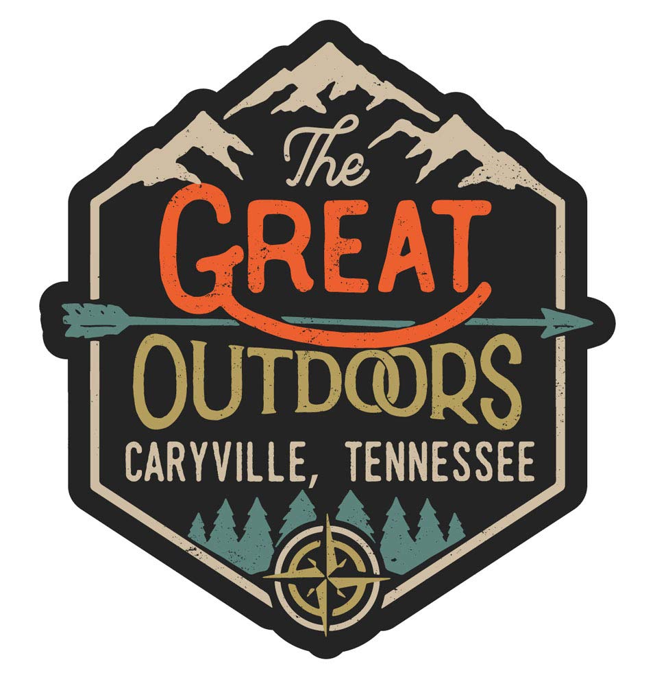 4-Inch Tennessee The Great Outdoors Fridge Magnet - Caryville Souvenir, Perfect for Refrigerator, Office, and Travel Memories