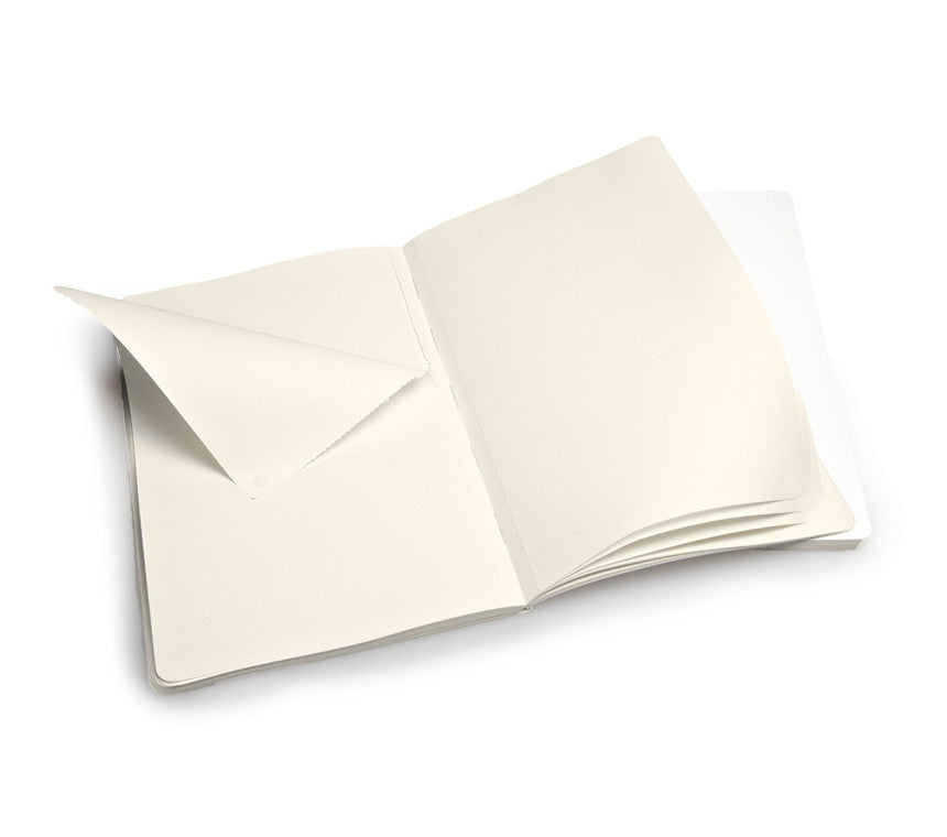 Premium Moleskine Volant Plain Notebook Set of 2 - Large Size (5