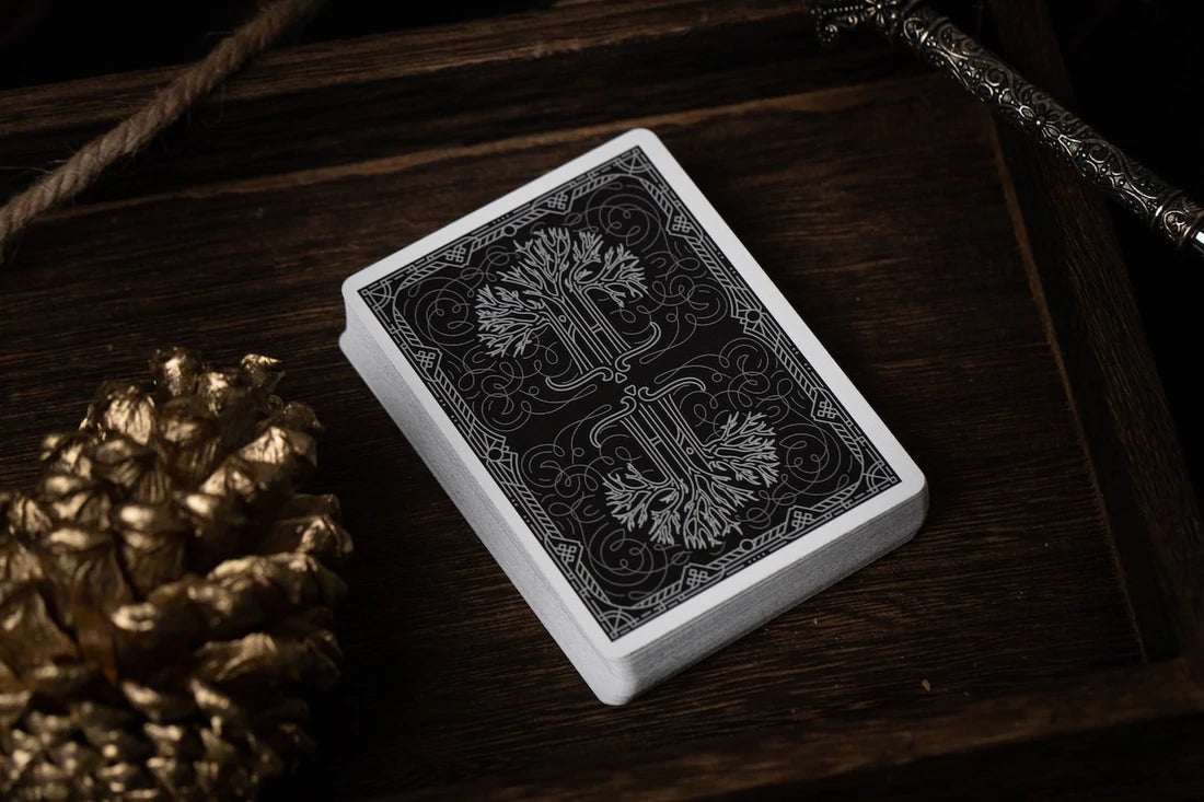 Premium Silver Philtre Playing Cards - Elegant & Durable for Poker, Magic Tricks & Card Games - Perfect for Parties, Casino Nights & Collectors
