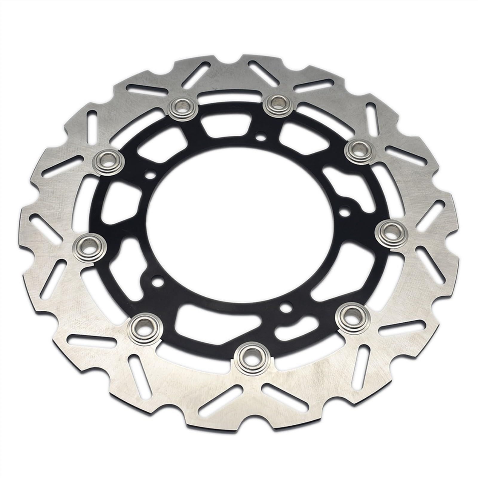 Yamaha YZF-R6 YZF-R1 FZ8N Fazer 8 S Motorcycle Front Brake Rotor Disc - Compatible with 2005-2016 YZF-R6, 2007-2014 YZF-R1 & 2011-2015 FZ8N 800cc Models - High Performance Braking for Street & Track Racing