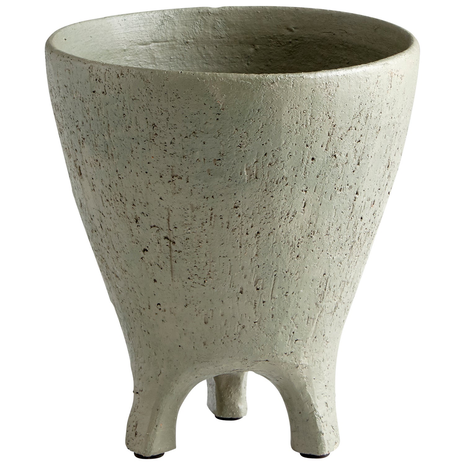 Cyan Design 11019 Molca Vase - Large Gray Ceramic Vase for Home Decor, Centerpiece, Wedding & Dining Table Decorations