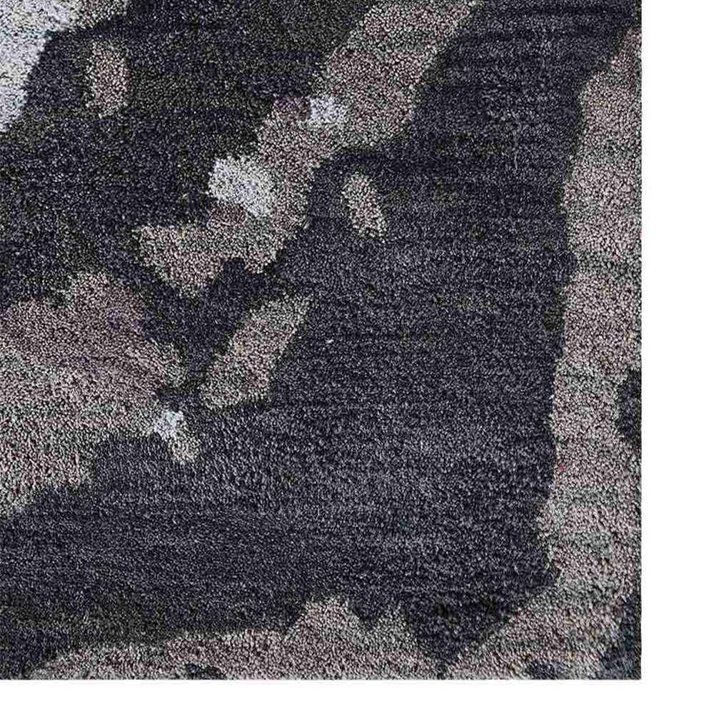 Hologram Hand Tufted Rug - Modern Geometric Area Carpet for Living Room, Bedroom & Office - Non-Slip Soft Floor Mat for Home Decor