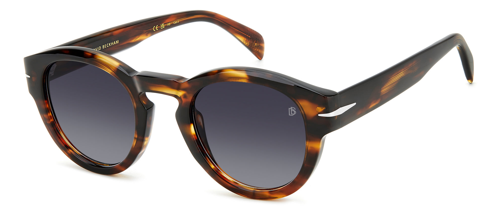 David Beckham DB7110/S Sunglasses - Polarized Aviator Style for Men & Women - UV Protection for Outdoor Sports & Driving