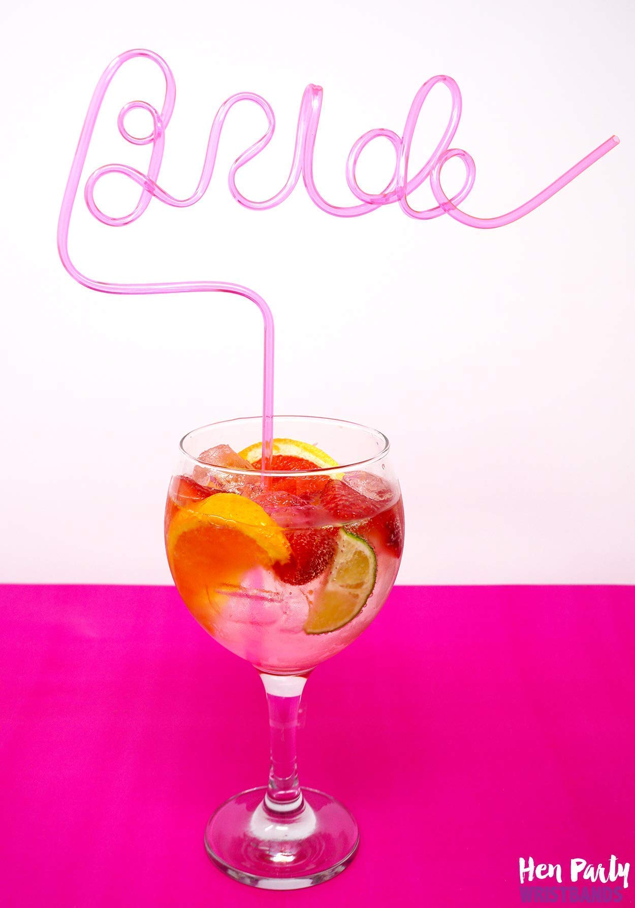 Bachelorette Party Straws - Bride to Be Drinking Straws - Hen Do Party Accessories - Fun Wedding Shower Decorations - Perfect for Bridal Showers, Girls' Night Out & Bachelorette Celebrations