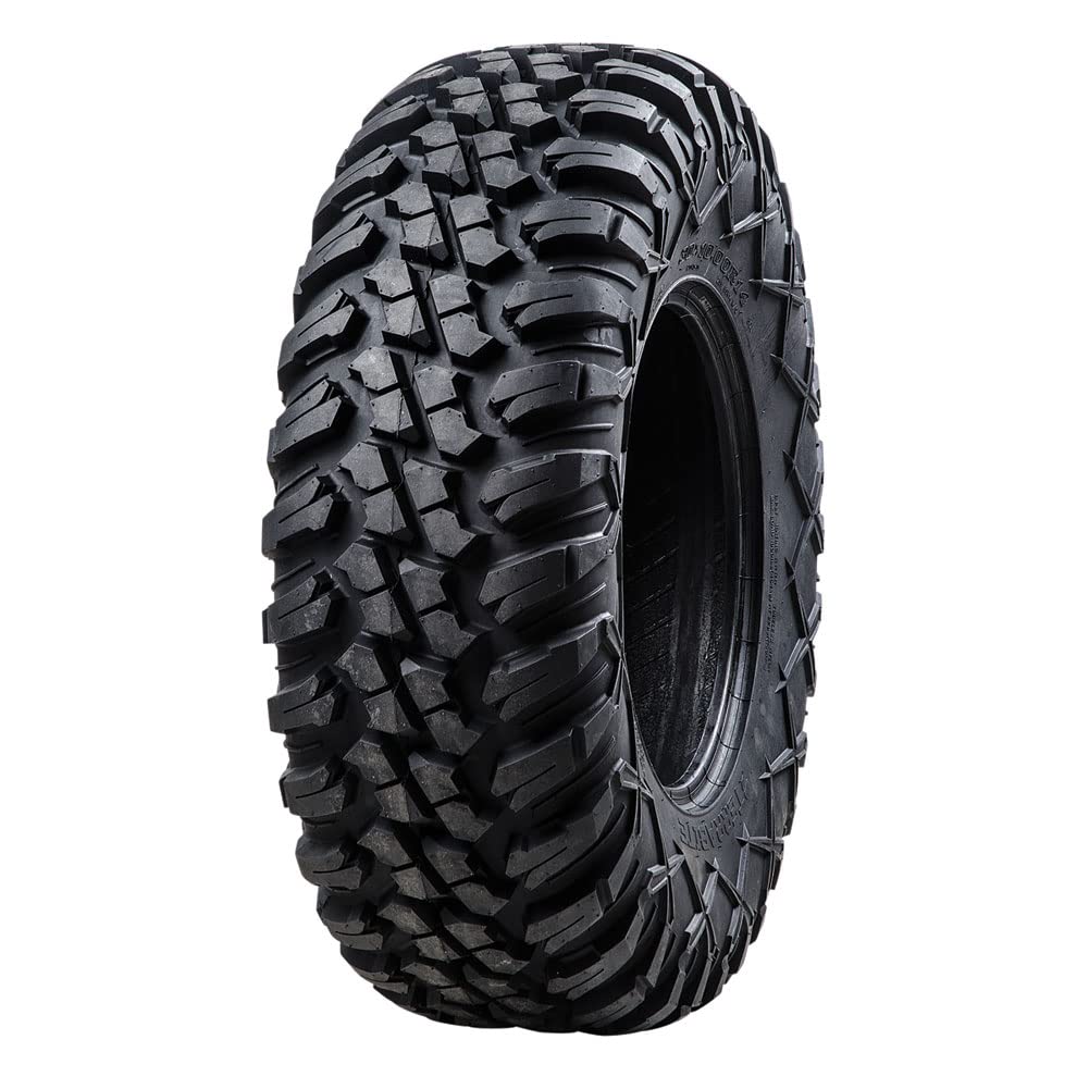 Tusk Aramid Terrabite 10-Ply Tire 30x10-15 for TRACKER SVX 1000 (2020 Model) - Heavy-Duty Off-Road ATV & UTV Tires for Mud, Sand, and Trail Riding