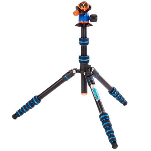 3 Legged Thing Punks Corey 2.0 Magnesium Alloy Tripod with AirHed Neo 2.0 Ball Head (Blue) - Professional Camera Tripod for Photography, Videography & Travel - Lightweight & Durable Tripod for DSLR, Mirrorless & Action Cameras