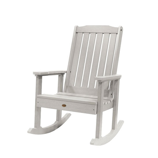Lehigh Outdoor Rocking Chair - Patio, Garden & Porch Relaxation - Comfortable All-Weather Wicker Rocking Chair for Backyard, Deck & Poolside Use
