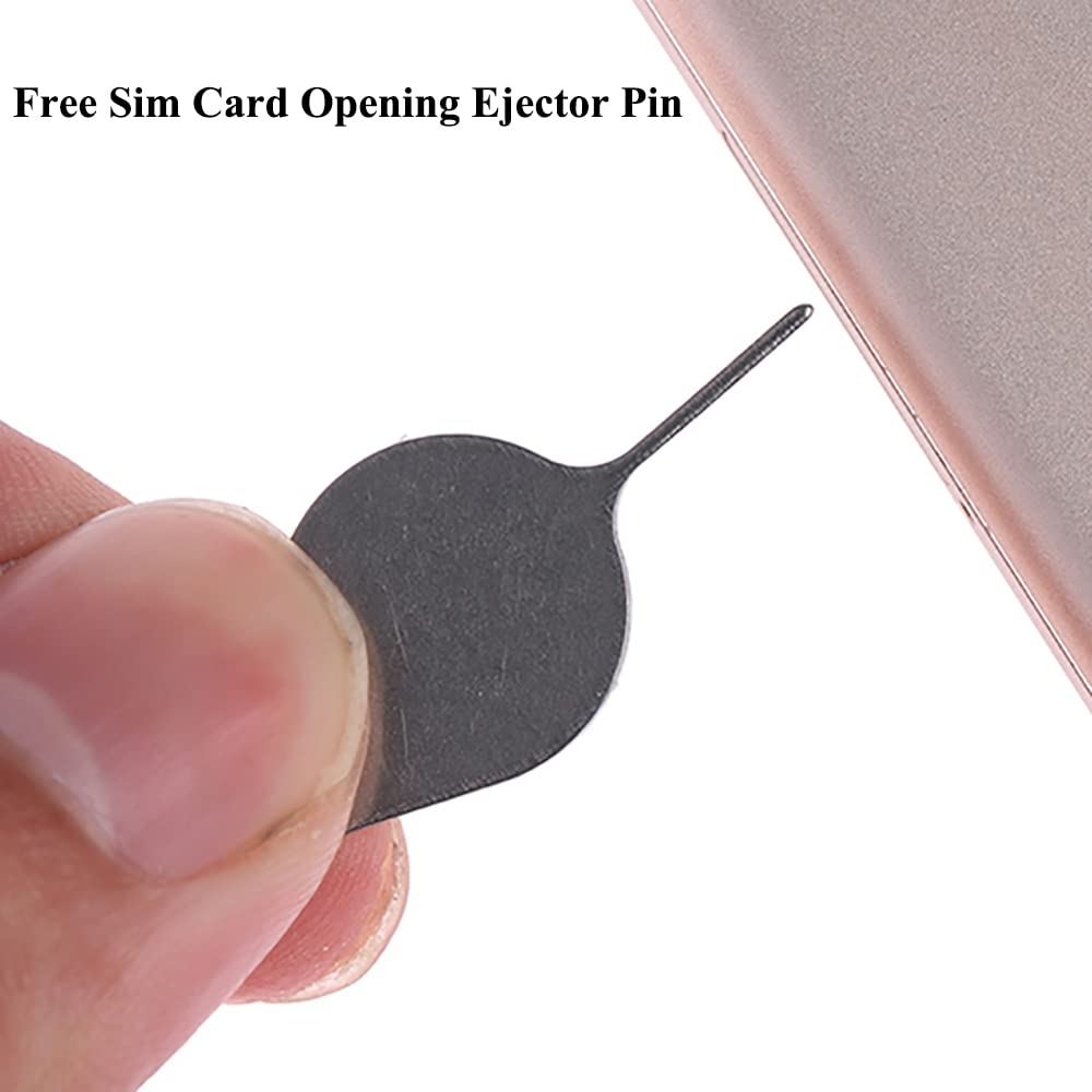 Samsung Galaxy Z Flip 4 SIM Card Tray Replacement - Dual Slot Holder for SM-F721U with Opening Tool | Compatible with 6.7