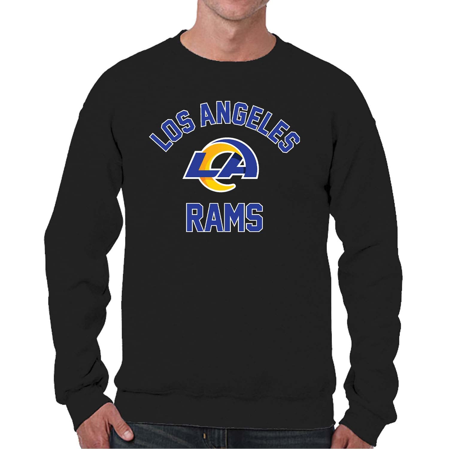 NFL Gameday Team Fan Apparel - Lightweight Tagless Crewneck Sweatshirt for Adults | Perfect for Football Games, Tailgating & Casual Wear