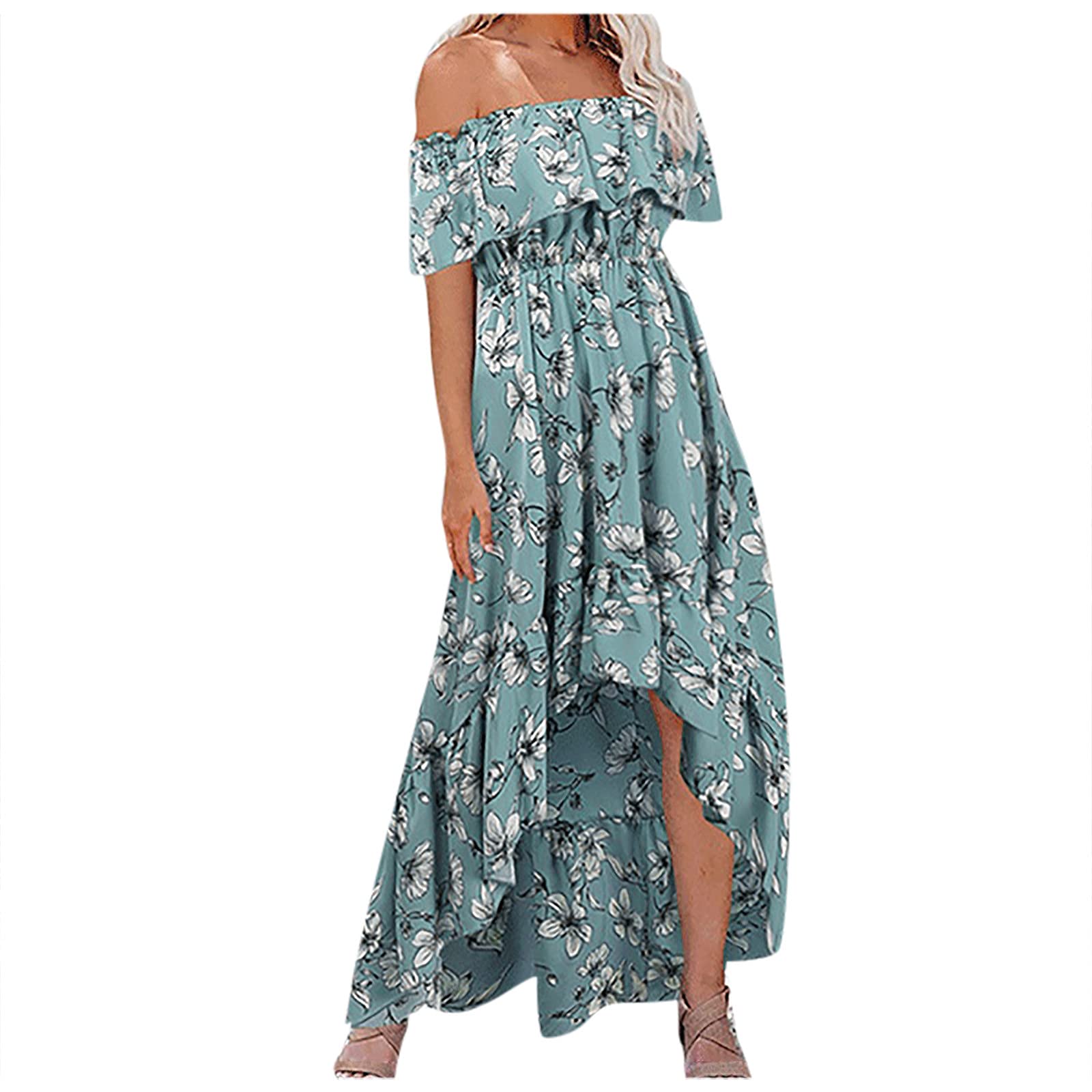 Women's Black Dress Pants & Men's Black Dress Shirt | Sexy Halter Neck Sleeveless Backless Green Wedding Dress (Size S) for Parties, Office & Formal Events