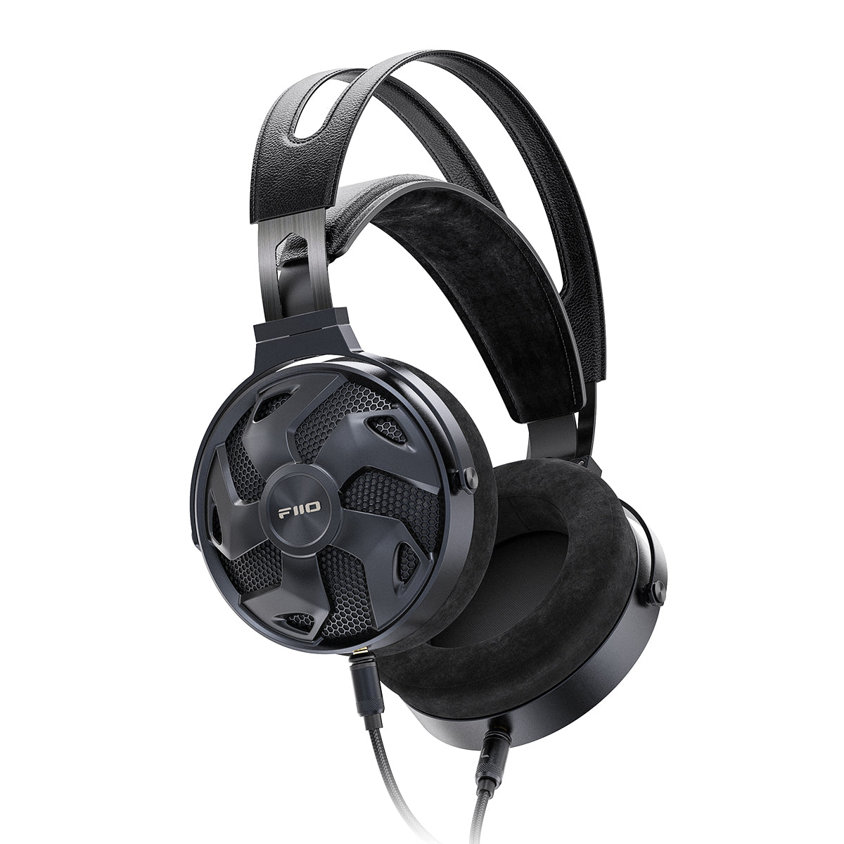 FiiO FT3 Open-Back Over-Ear Headphones - High-Fidelity Audio for Audiophiles & Music Lovers - Perfect for Home Listening & Studio Monitoring