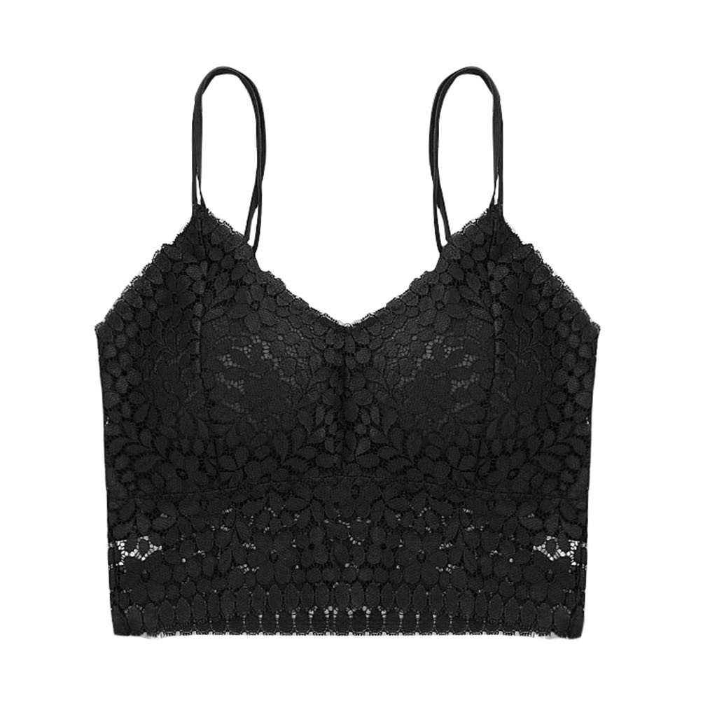 Sexy Lace Seamless Push Up Sports Bra for Women - Breathable Solid Vest Top for Running, Yoga & Workout - Comfortable Underwear for Active Lifestyle