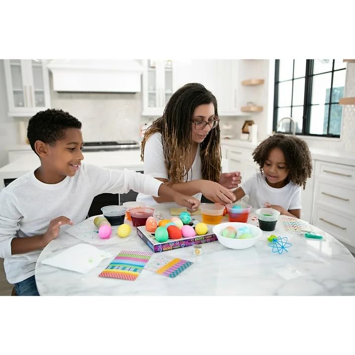 PAAS Whiskers Bunny Bottom Egg Dipper - Mess-Free Easter Egg Decorating Kit for Kids & Adults - Perfect for Easter Crafts, DIY Projects & Holiday Family Activities