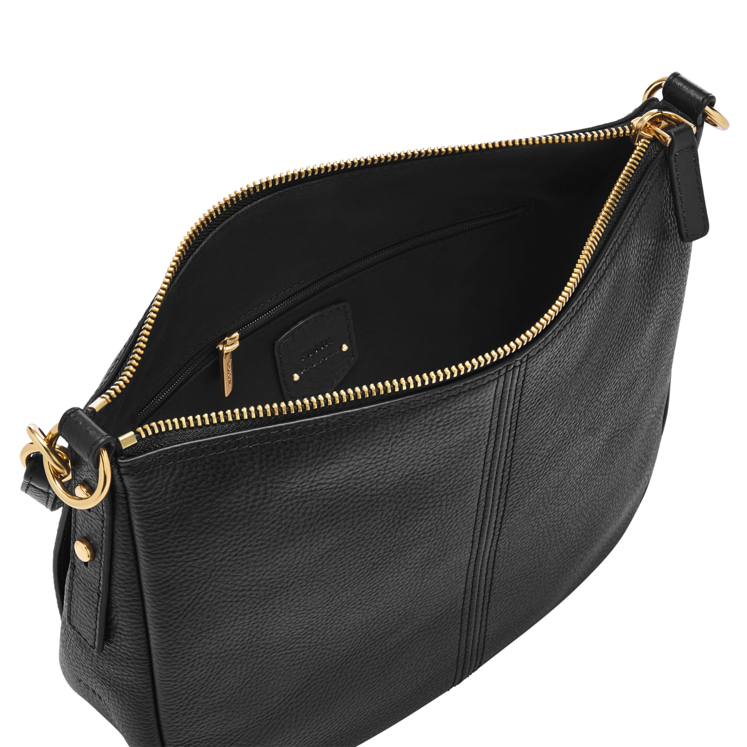 Fossil Women's Jolie Leather Crossbody Purse - Stylish Handbag for Everyday Use, Work & Travel | Genuine Leather Shoulder Bag for Women