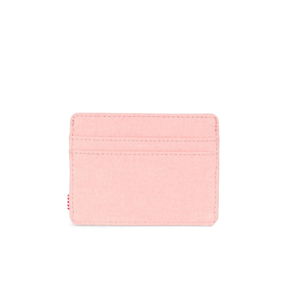 Herschel Charlie Wallet - Slim Canvas RFID Blocking Bifold Wallet for Men & Women - Strawberry Ice - Perfect for Travel, Everyday Use & Minimalist Lifestyle