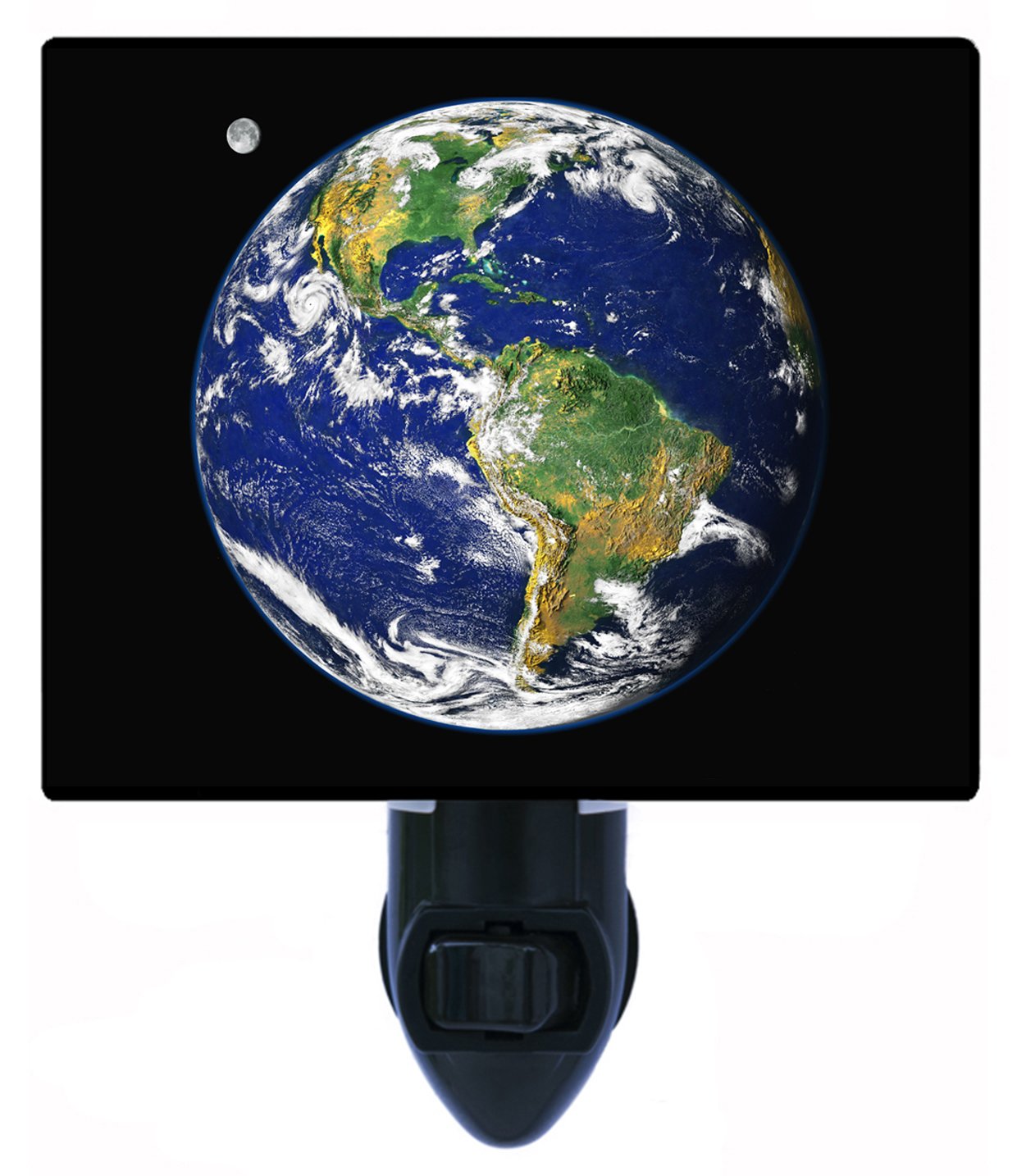 Blue Marble Earth LED Night Light - Space-Themed Glowing Lamp for Kids & Adults - Perfect for Bedroom, Nursery, and Home Decor