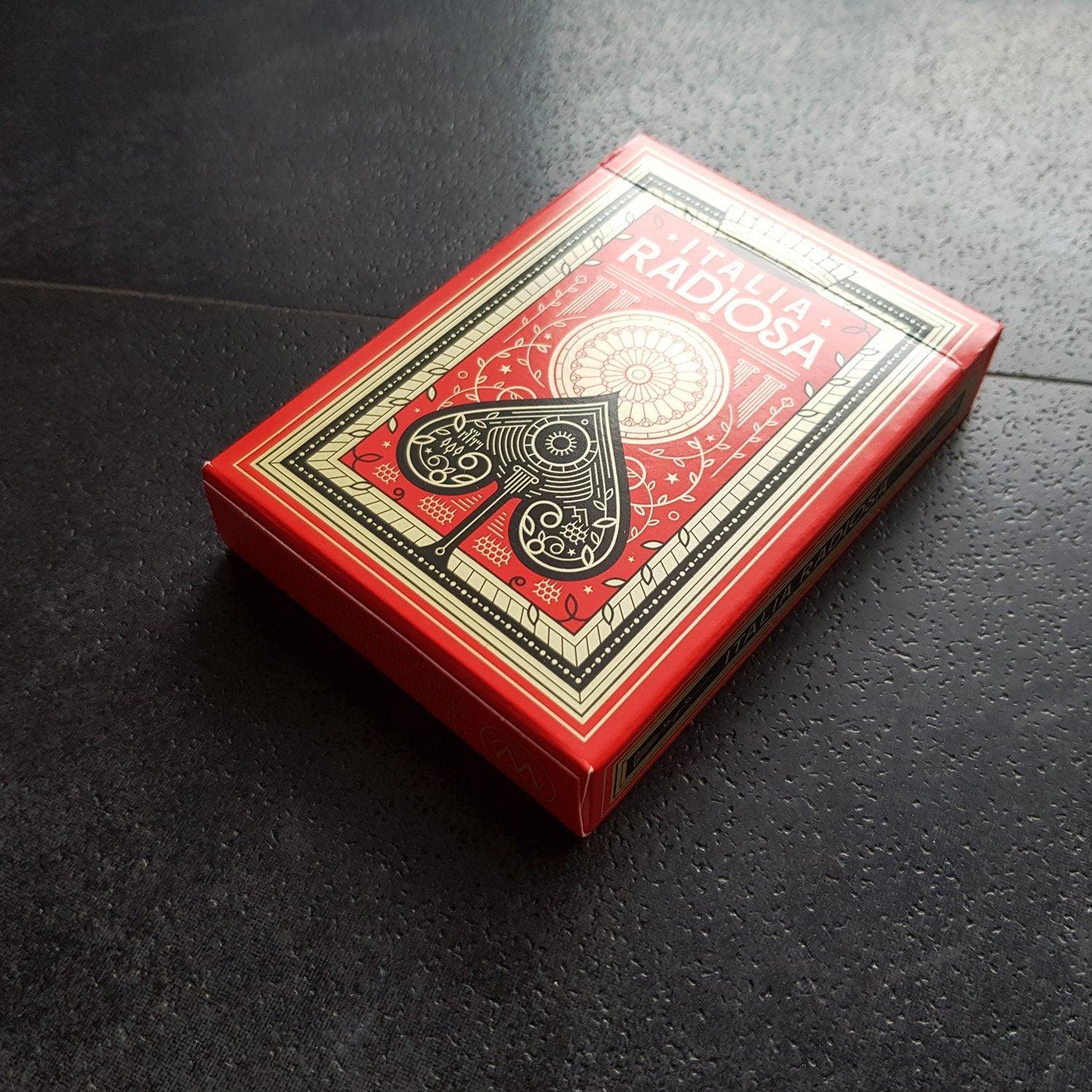 Italia Radiosa Luxury Playing Cards by Thirdway Industries - Premium Poker Cards for Magic Tricks, Cardistry & Collectors - Perfect for Game Nights, Gifts & Professional Performances