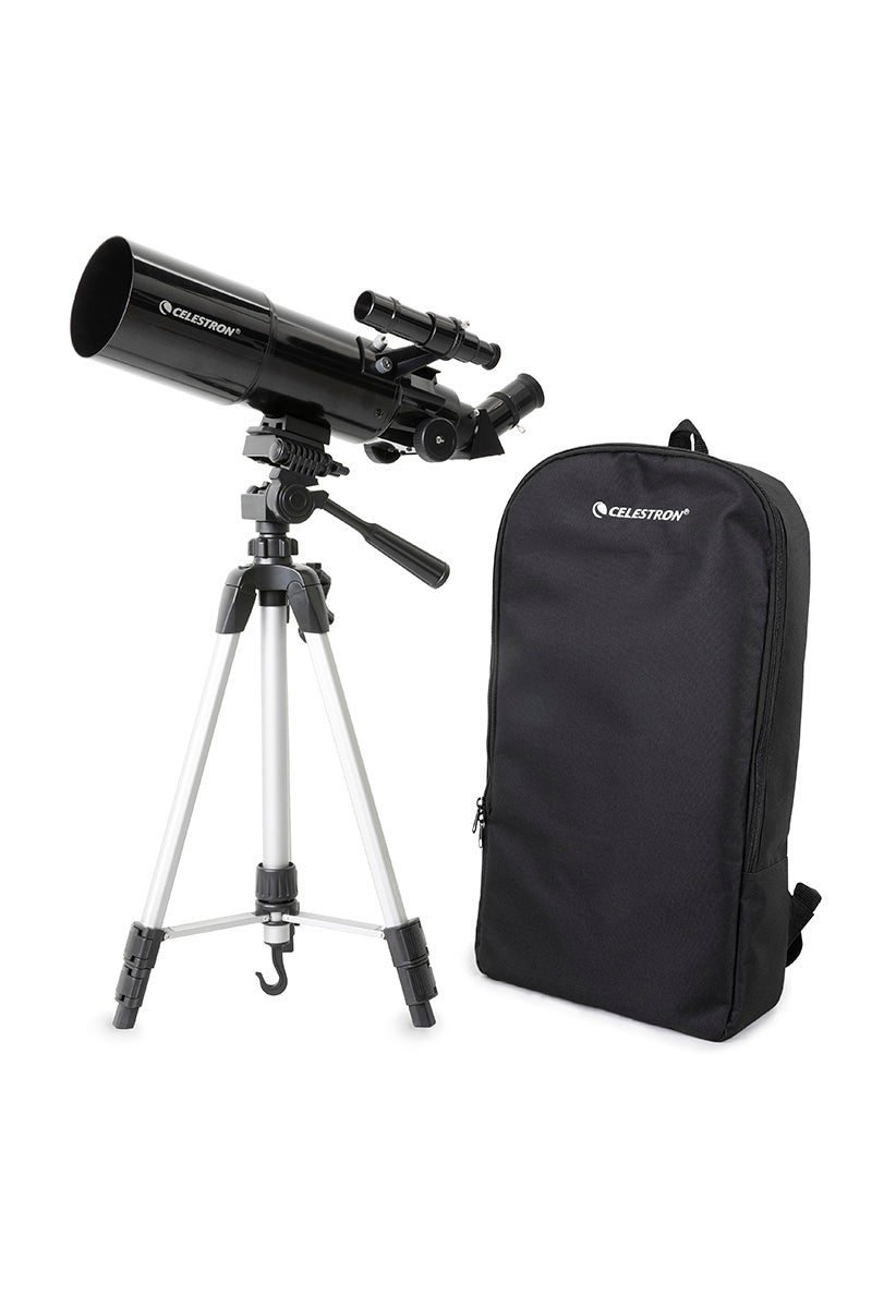 Portable Travel Scope 80 Telescope with Smartphone Adapter - Perfect for Stargazing, Bird Watching & Outdoor Adventures