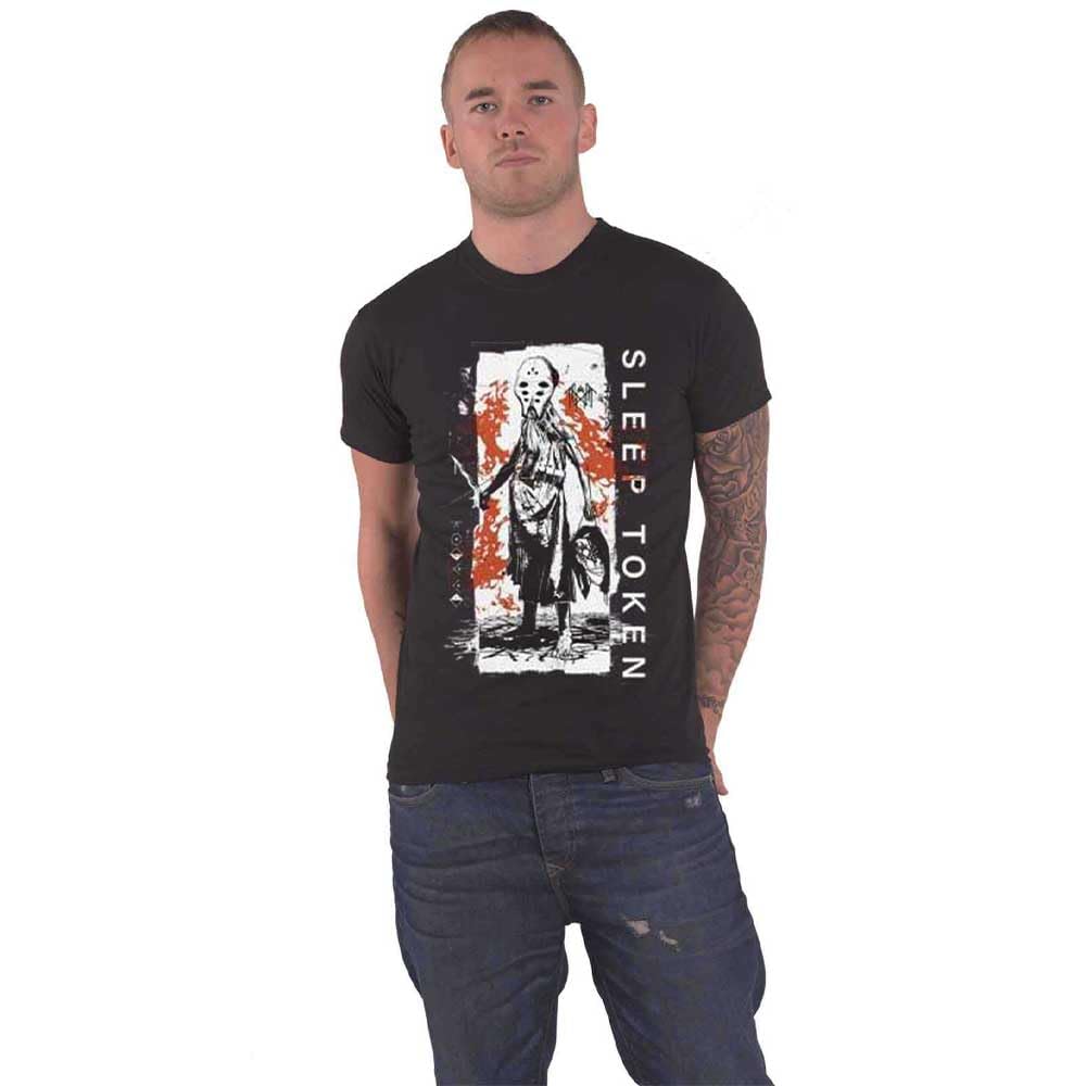 Sleep Token Euclid Band Logo T-Shirt - Official Merch Black Cotton Tee for Concerts & Music Fans | Rock Band Apparel