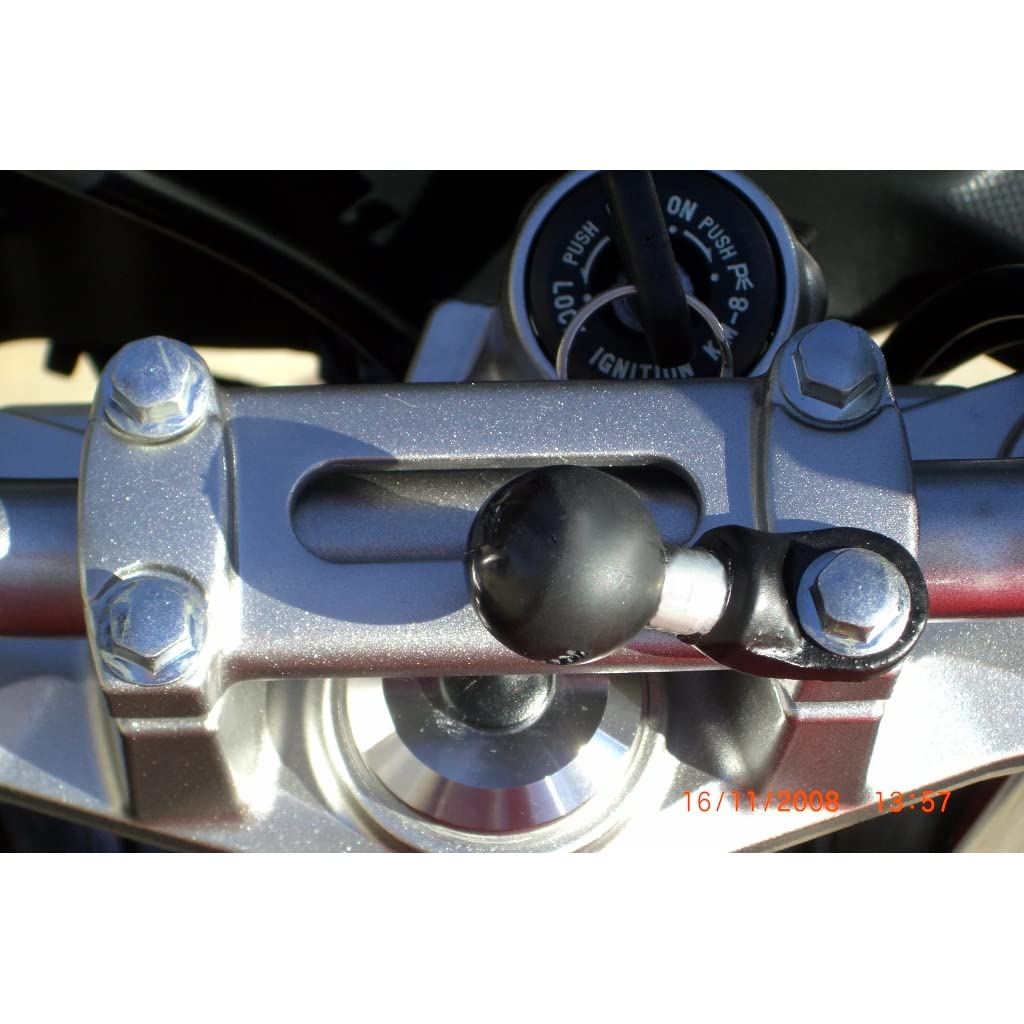RAM Mounts RAM-B-272U 9mm Angled Bolt Head Adapter with 1