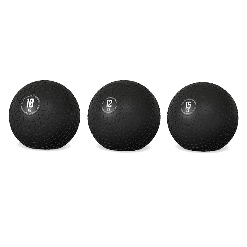 10KG, 12KG, 15KG Slam Ball Set - Heavy Duty Rubber Medicine Ball for Strength Training, CrossFit, Gym Workouts - Perfect for Home Fitness, Weightlifting & Functional Training